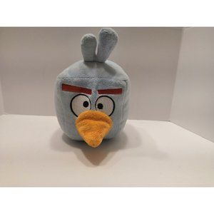 Angry Birds Space Plush Ice Cube Blue Square Toy Stuffed Animal 5" Rovio